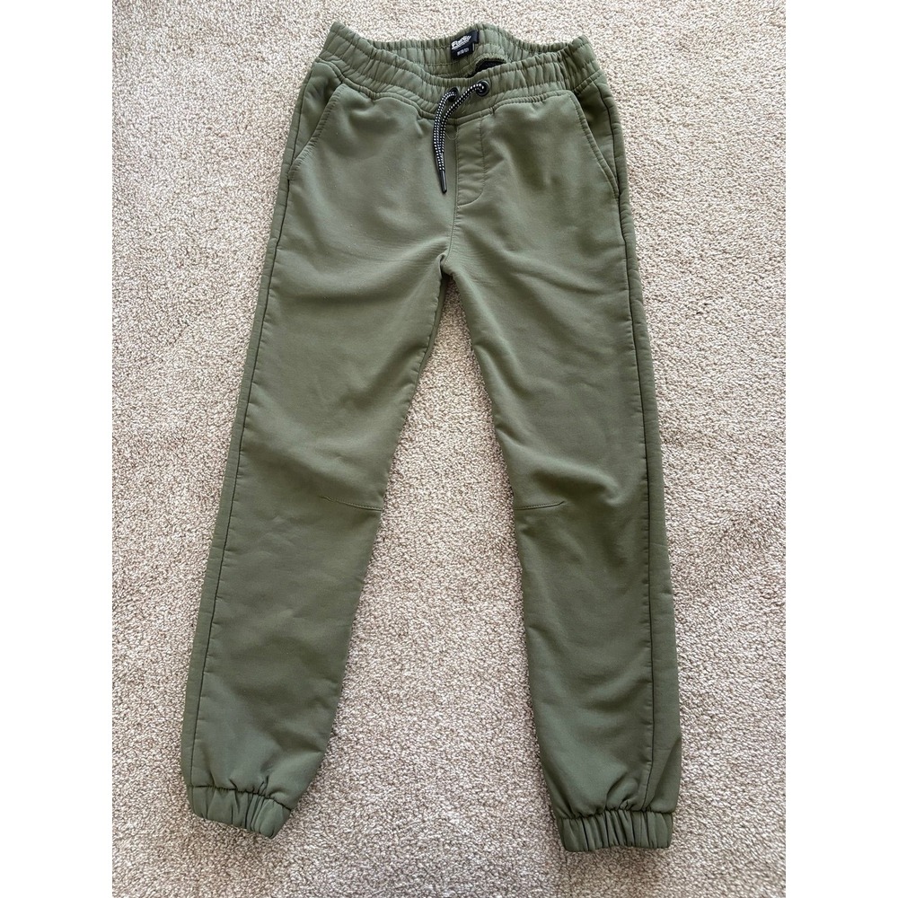 Public Supply Co Green Drawstring Jogger Pants Kids Size‎ 10/12 Medium